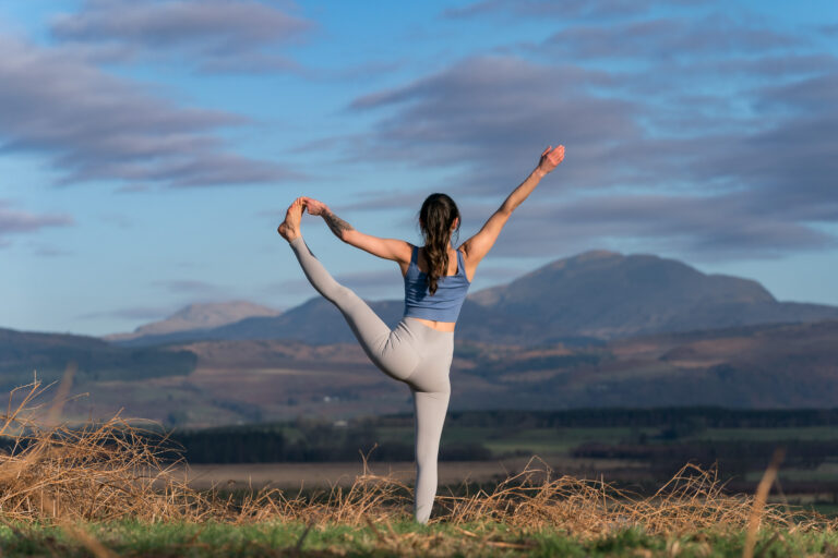 Yoga in the Trossachs