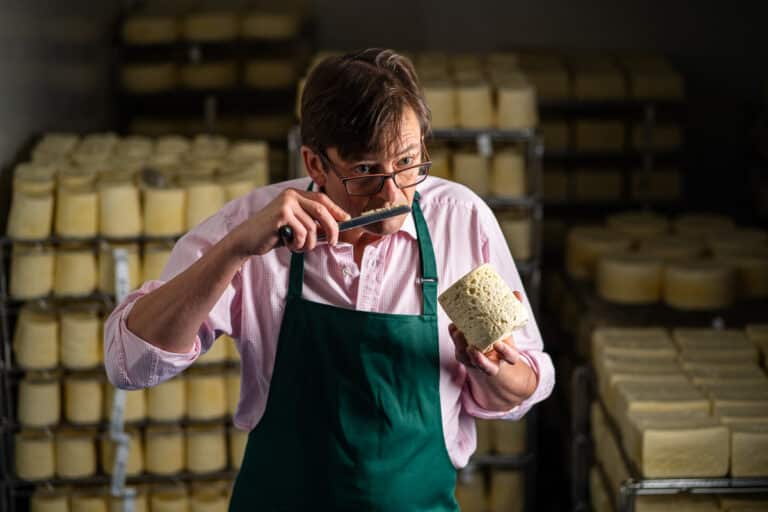 Advertising Editorial Portrait photographer - Cheese maker