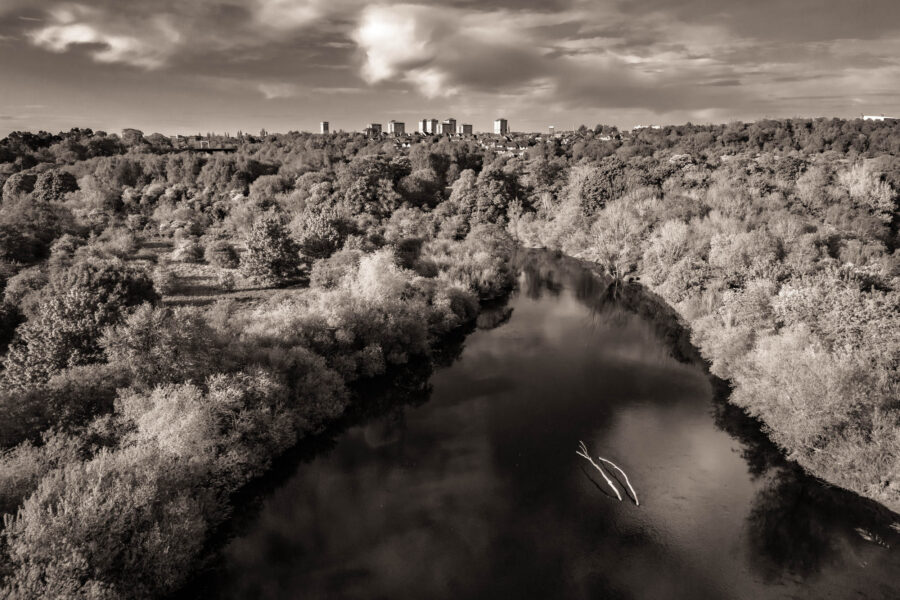 River Clyde at Baron's Haugh, Clyde Valley.